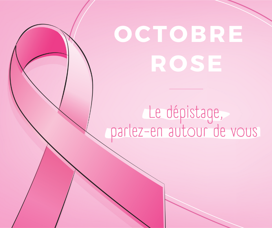 Octobre rose, le mois de la mobilisation pour le dépistage du cancer